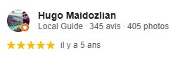 J'ai créé mon site internet grâce à Vaniséo et ce fût une grande réussite ! Une équipe au top, des prix attractifs et un site parfait, merci beaucoup pour votre professionnalisme.