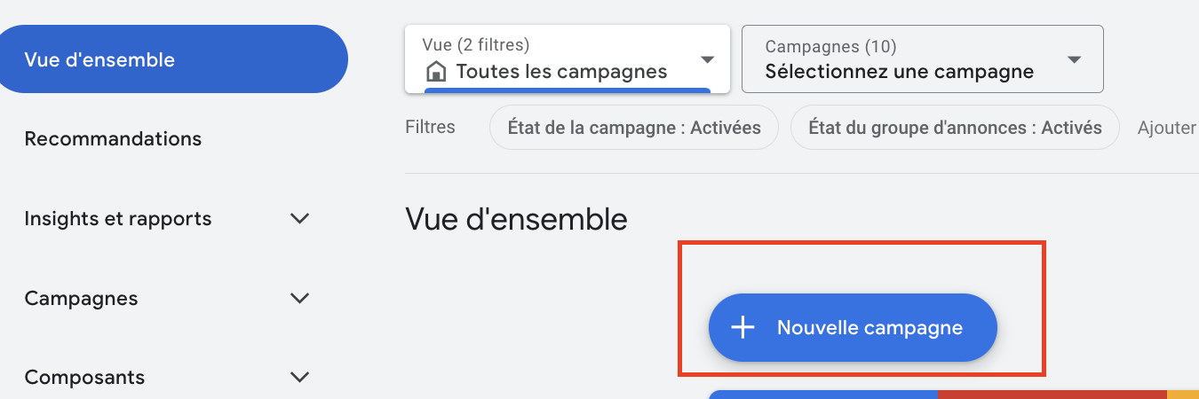 créer une campagne google ads pour google maps