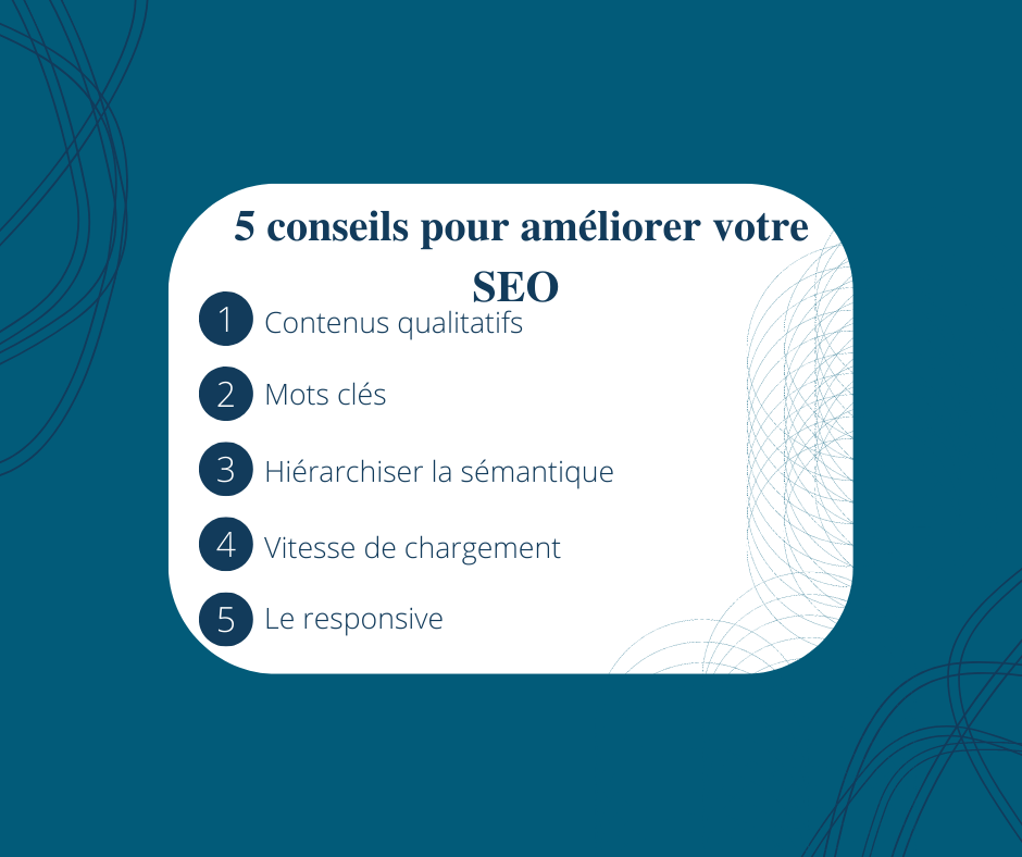 6 conseils pour améliorer le SEO de votre site internet