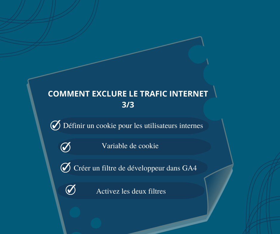 Google Analytics, comment exclure le trafic interne 3/3
