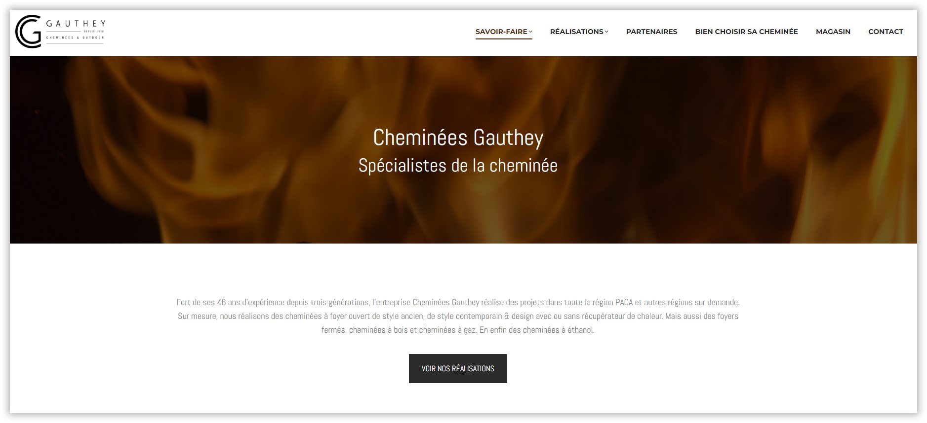 Cheminées Gauthey